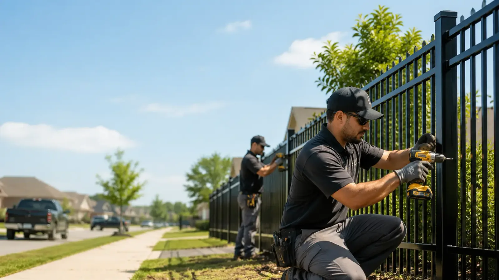 Metal Fence Installation in Bridgewater, NY